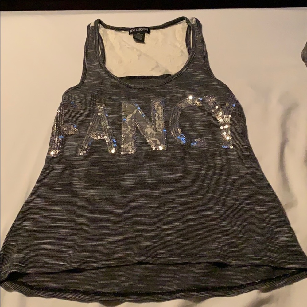 Sequin tank